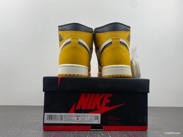 Yellow Jordan High 1 OG Ochre Air DZ5485-701 0814